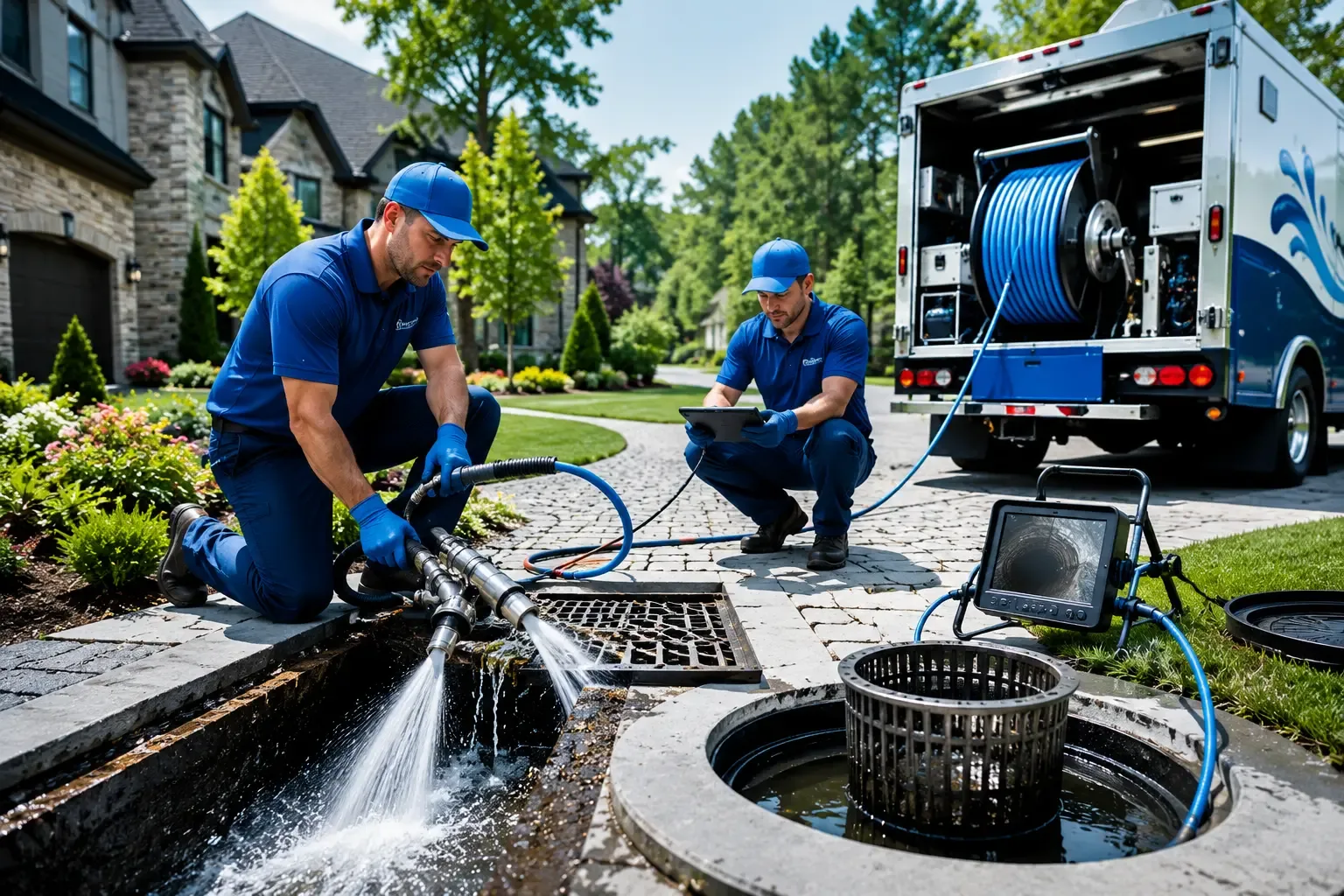 Local outdoor drain cleaning professionals in French Camp, MS