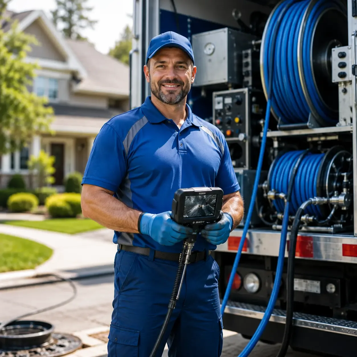 Local outdoor drain cleaning specialists in French Camp, MS